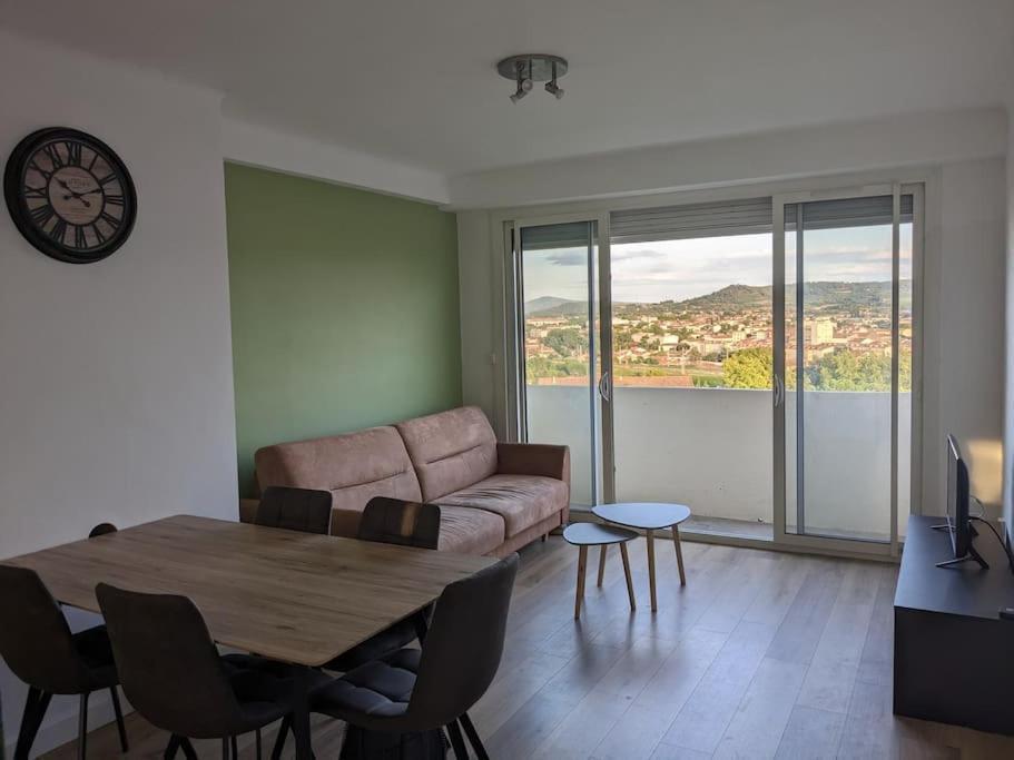 Appartment - Vue Imprenable Sur La Cite Medievale - Parking Gratuit - Climatise Carcassonne Dış mekan fotoğraf